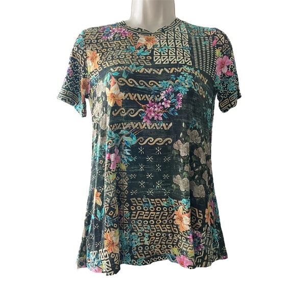 Johnny Was Weller Favorite Printed Tee - Picture 2 of 5